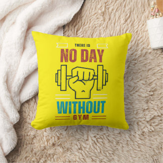 Ingen dag utan gym kudde