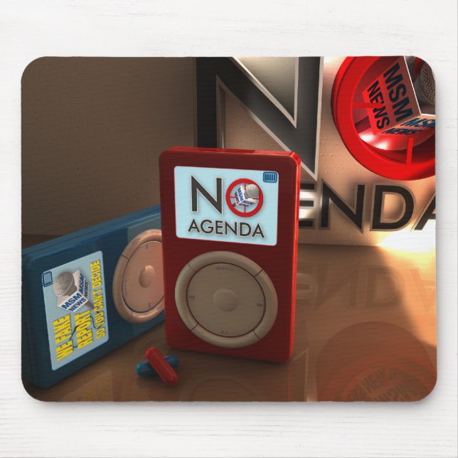 Ingen dagordningShow Mousepad Musmatta (Framsidan)