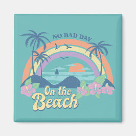 Ingen dålig dag på stranden magnet