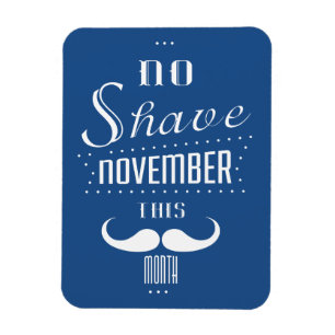 Ingen del av textdesign för november magnet