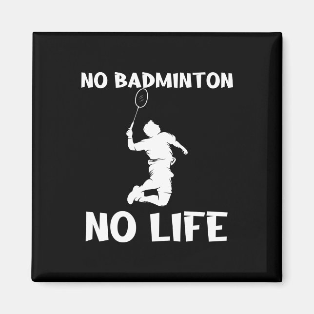 Ingen Dminton No Life Shuttles Magnet (Framsidan)