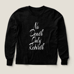 Ingen död bara återfödelse POJKEAR BELLA+CANVAS LÅ T Shirt