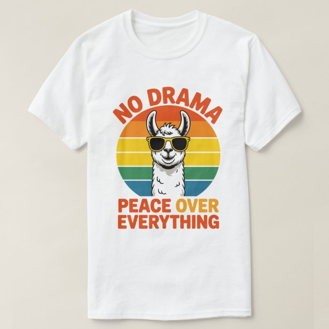 Ingen Drama Lama Tröja (Design framsida)