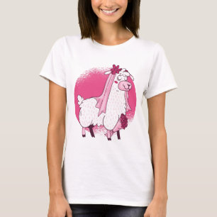 Ingen Drama LLama BRIDE Funny Bröllop Möhippa T Shirt