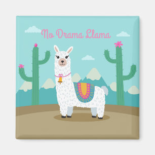 Ingen Drama Llama Magnet