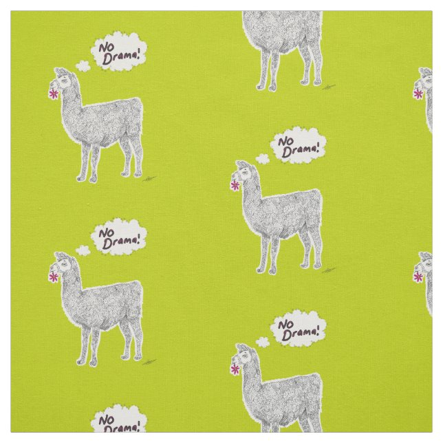 Ingen dramaLlama Tyg (Provkarta)