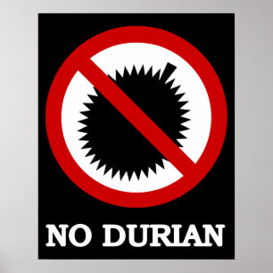 INGEN Durian Tropisk Frukt Skylt