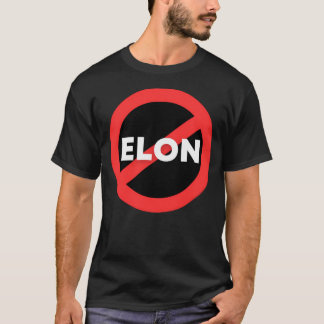 Ingen Elon! Rund anti- Elon-mysk Bumper Sticker De T Shirt