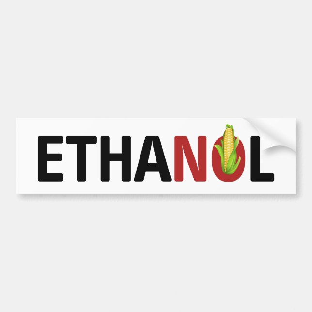 Ingen etanol-bubblor-etikett bildekal (Framsidan)