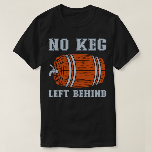 Ingen etikett lämnat bakom t shirt (Design framsida)