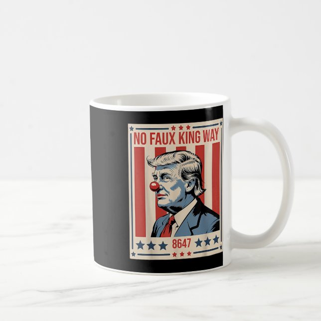 Ingen falsk kung väg 86 47 kaffemugg (Höger)