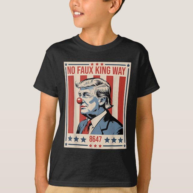 Ingen falsk kung väg 86 47  t shirt (Framsida)