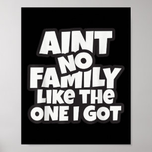 Ingen familj som den vi Har familjeåterföreningen Poster