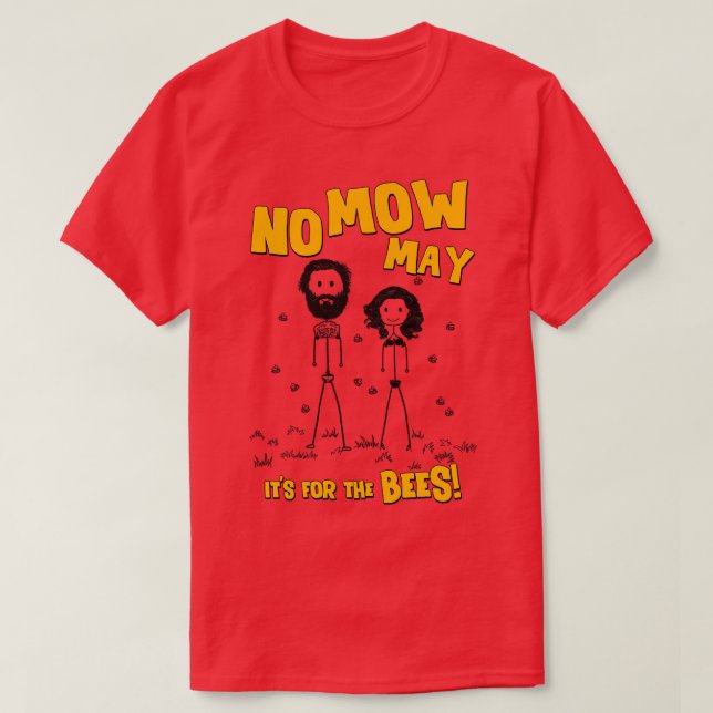 Ingen får ha mow för bin t shirt (Design framsida)