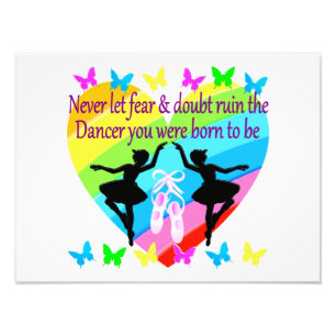 INGEN FARA BARA FAITH DANCER DREAMS FOTOTRYCK