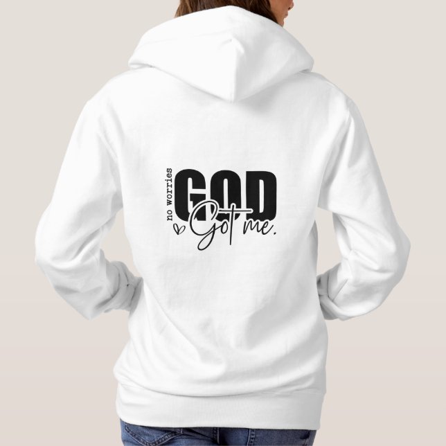 Ingen fara Gud Har mig T Shirt (Baksida)