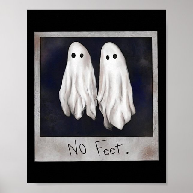 Ingen Feet Ghost Halloween Witch Lydia Bleach Spoo Poster (Framsidan)