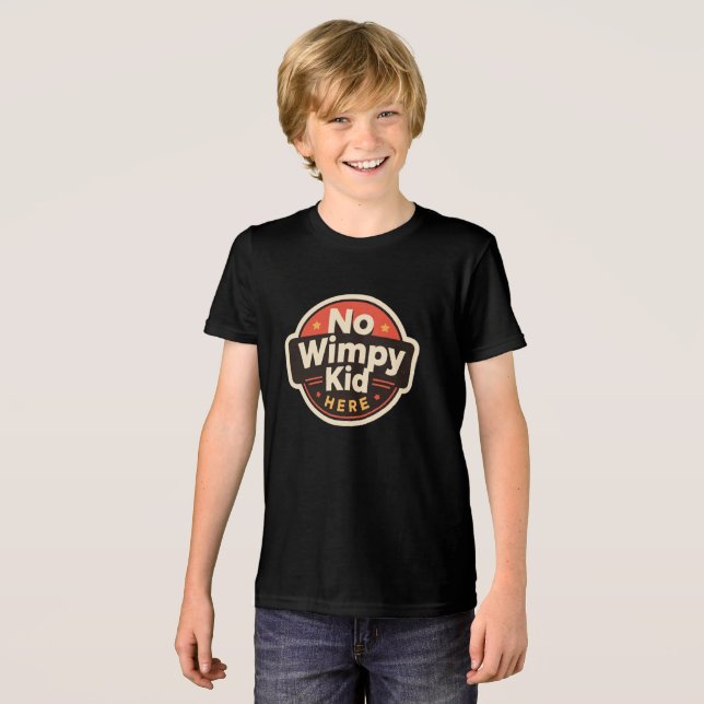 Ingen fegis här  t shirt (Framsida Full)