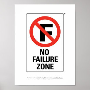 Ingen FELzonaffisch - med info Line.jpg Poster