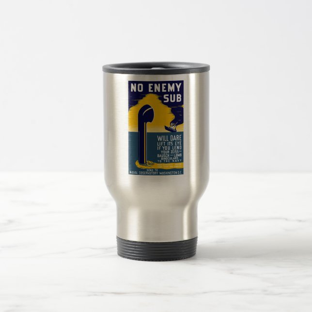 Ingen fientlig Sub ska utmaninghiss dess öga Resemugg (Center)