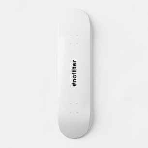 INGEN FILTER Hashtag Mini Skateboard Bräda 18,5 Cm