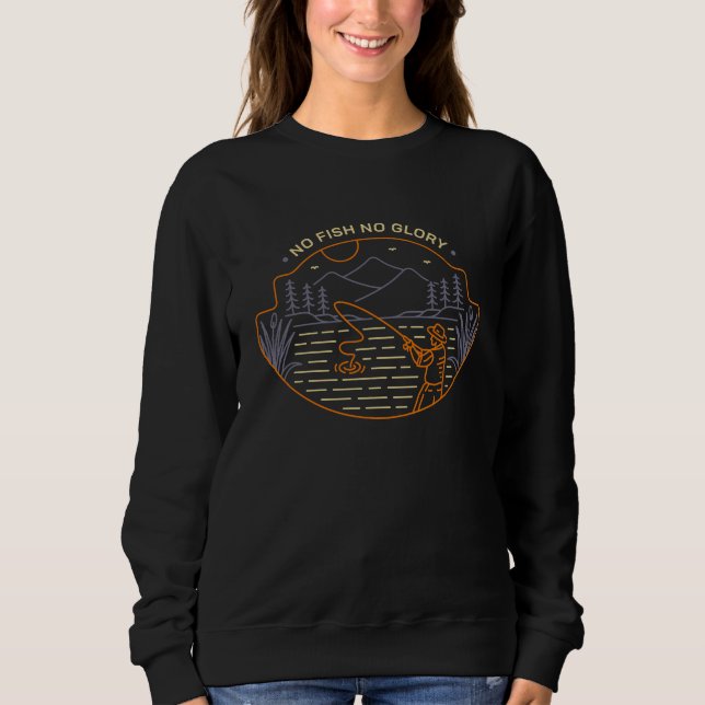 Ingen Fisk Ingen Ära T Shirt (Framsida)