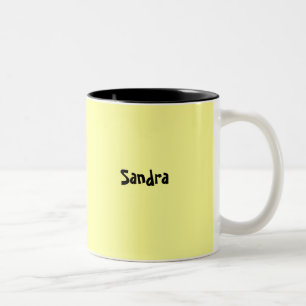 Ingen fläckkaffemugg! Två-Tonad mugg
