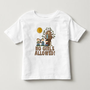 Ingen flicka har tillåtits Småbarn T-shirt