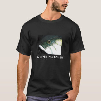 INGEN FLOD, INGEN FISK!!! SKJORTA FÖR POKER WSOP T-SHIRT