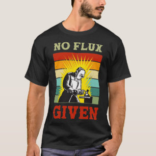 Ingen fluu har lämnats med funny Welding Vintage R T Shirt