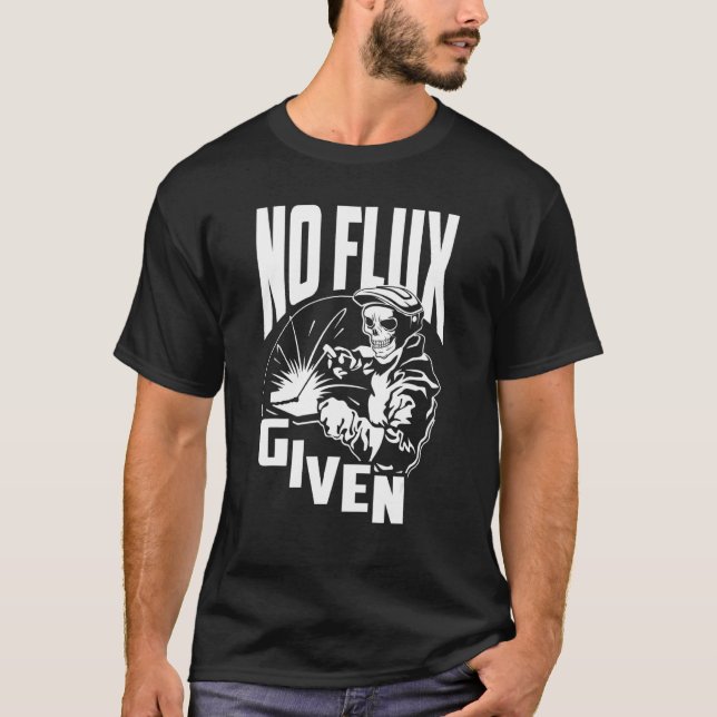 Ingen flux vid svetsning och svetsning t shirt (Framsida)
