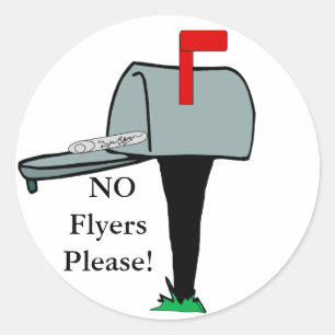 Ingen flygare, fäst märke