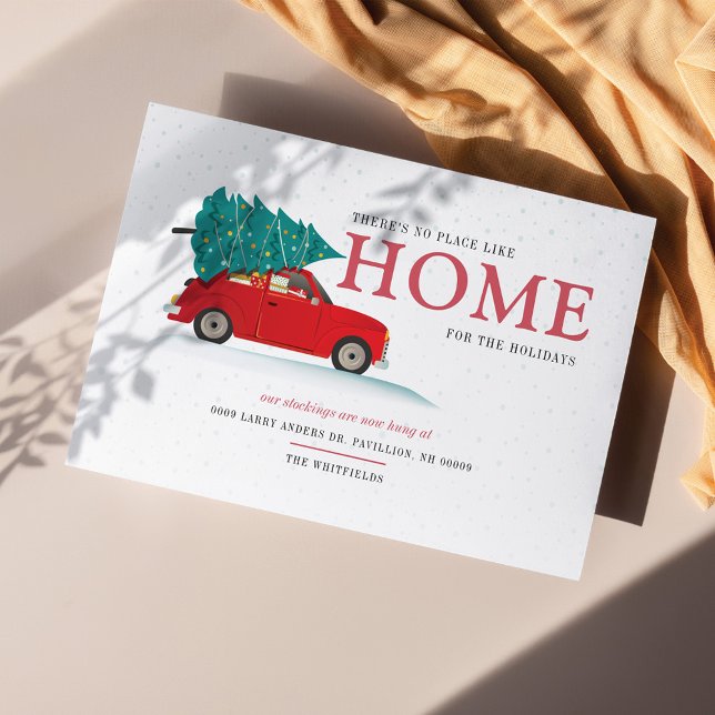 Ingen Flytta för Ställe som Vi har flyttat hemma Meddelande (Christmas Holidays Moving Announcement)
