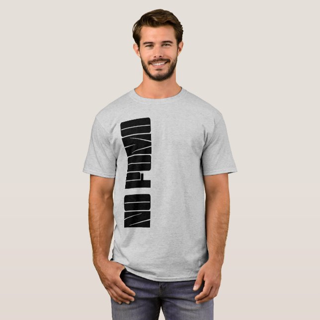 Ingen FOMO Bitcoin Crypto T-Shirt (Hel framsida)