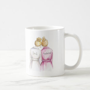 Ingen för brudblondin för ord blond brudtärna kaffemugg
