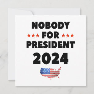 Ingen för president 2024 inbjudningar