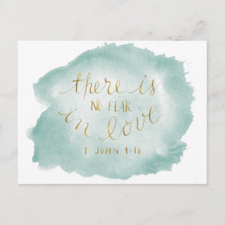 Ingen förälskad vykort för skräck