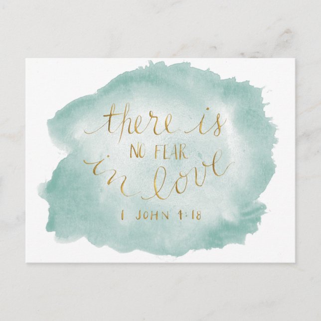 Ingen förälskad vykort för skräck (Framsida)