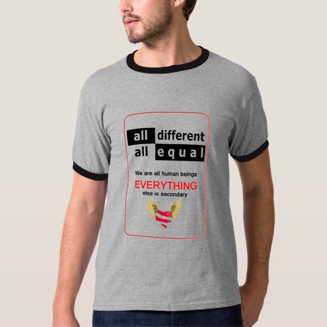 Ingen fördom t shirt (Framsida)