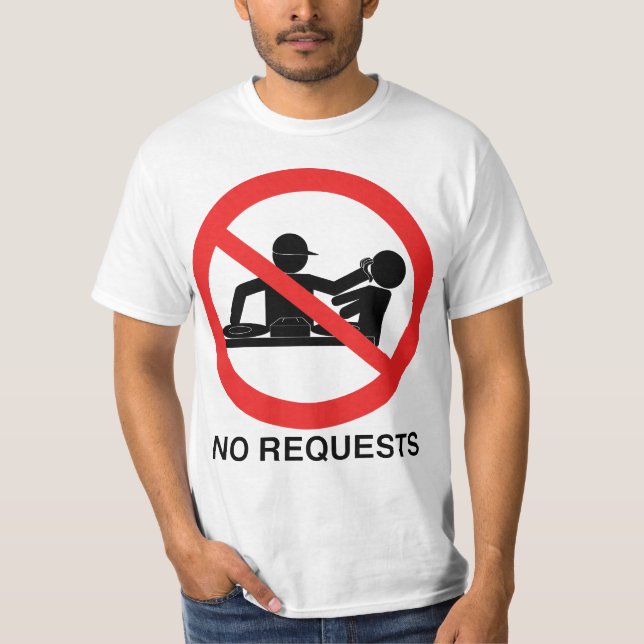 Ingen förfråganDJ-UTSLAGSPLATS Tee Shirt (Framsida)