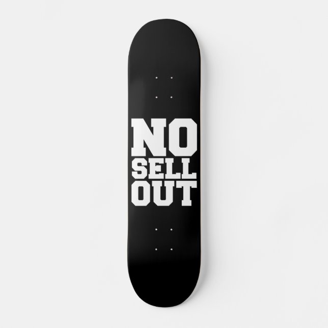 INGEN FÖRSÄLJNING UT SKATEBOARD BRÄDA 20,5 CM (Framsida)