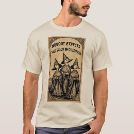 INGEN FÖRVÄNTAR SICH ANKUNGTIONEN T SHIRT
