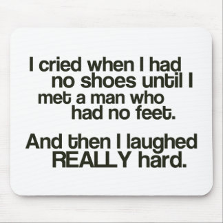 Ingen fot Mousepad ", Musmatta