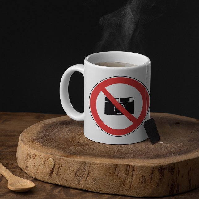 Ingen fotosignatur kaffemugg (Skapare uppladdad)
