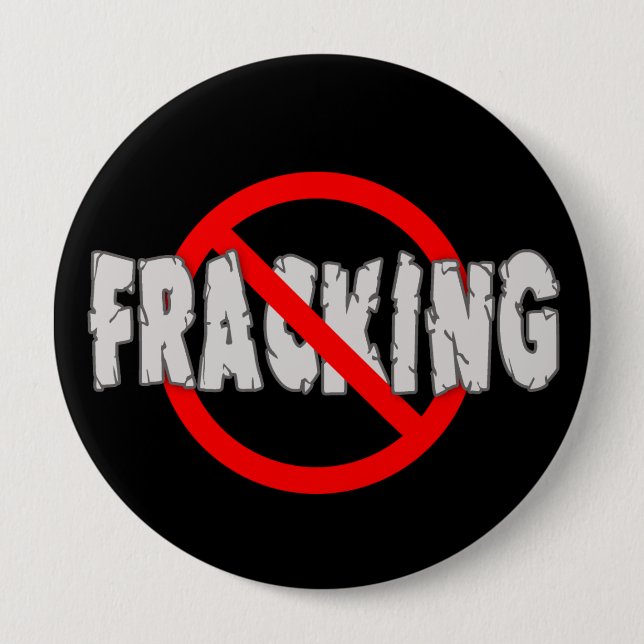 INGEN FRACKING! Avsluta Fracking Knapp (Framsida)