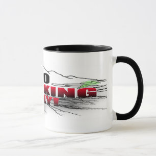 Ingen Fracking långt kaffekopp