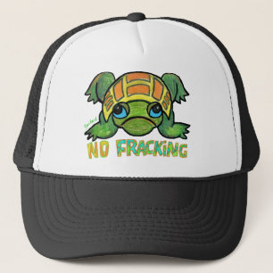 INGEN FRACKING-SKÖLDPADDAbaseballmössa Keps