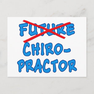 Ingen framtida CHIROPRACTOR Vykort