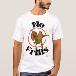 Ingen Frills Dinosaur Tecknad Roligt Jurassic Paro T Shirt