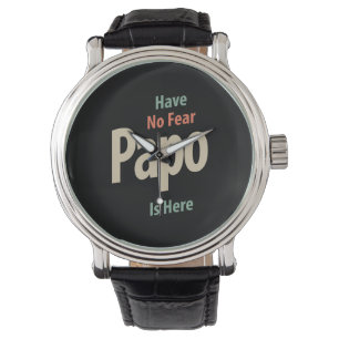 Ingen fruktan för papo är här   Far Gift Armbandsur